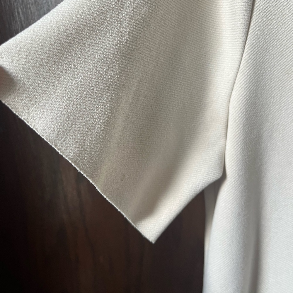 Cream Shift Dress - Picture 6 of 8